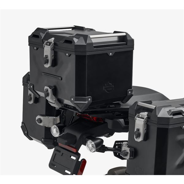 PAN AMERICA  – hliníkový horní kufr (černý) 53000816