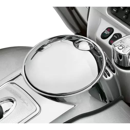 Push-Button Fuel Tank Console Door Release – Smooth Chrome – 53919-04B