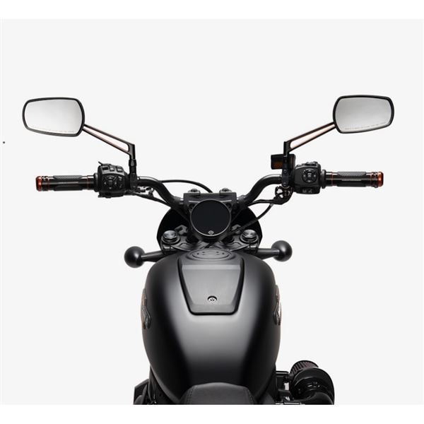 Harley-Davidson řídítka Moto Bar – Lesklá černá – 55801558