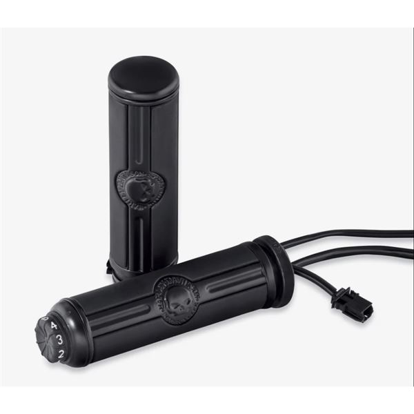 Willie G Skull Heated Hand Grips Harley-Davidson 56100363