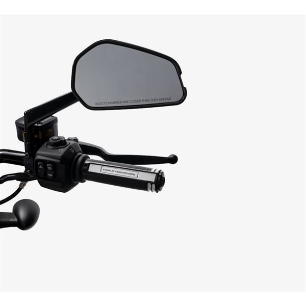 Harley-Davidson rukojeti Empire Machine Cut – Černá eloxovaná s obrobeným hliníkem – 56100447