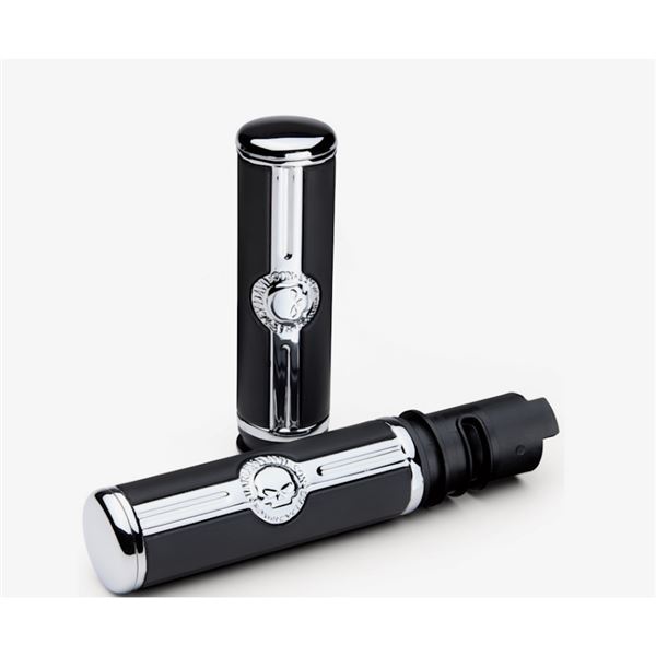 2026 ARRIVAL Willie G Skull Hand Grips – gripy s motivem lebky (chrom)