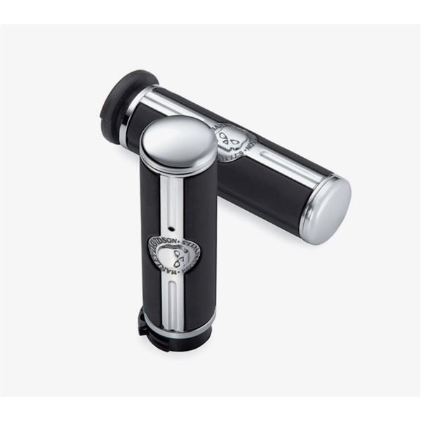 Willie G Skull Hand Grips – rukojet - 56740-04