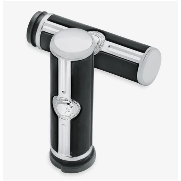 Willie G Skull Hand Grips Harley-Davidson  chromové 56740-08