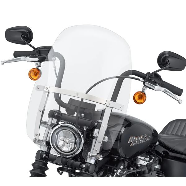 Wind Splitter Quick-Release Compact 18 in. Windshield 57400327