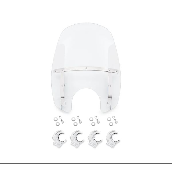 Wind Splitter Quick-Release Compact 18 in. Windshield 57400327