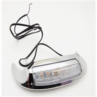 Front Fender Tip with Auxiliary Run Light for 2014-2024 Harley-Davidson 59600006 
