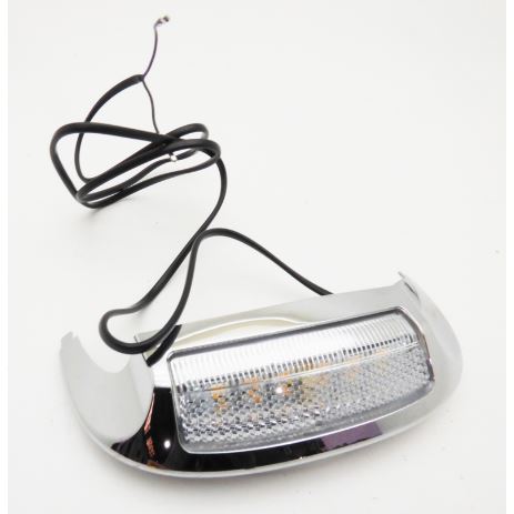 Front Fender Tip with Auxiliary Run Light for 2014-2024 Harley-Davidson 59600006 