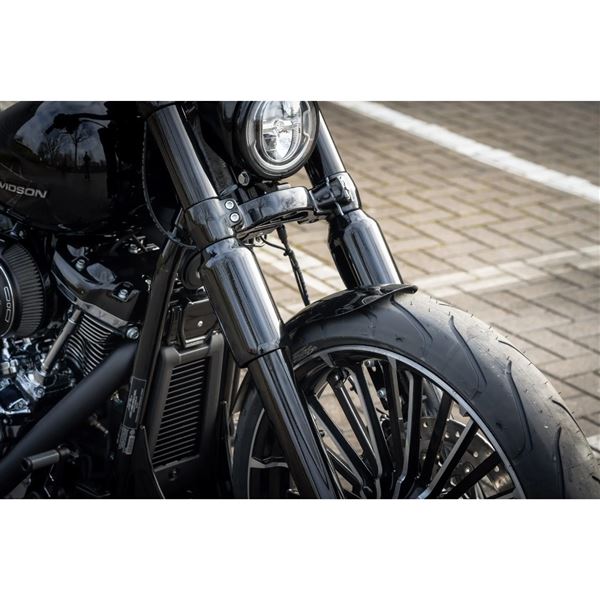 Lesklé černé kryty vidlice spodní Breakout 18 - 61-74-280