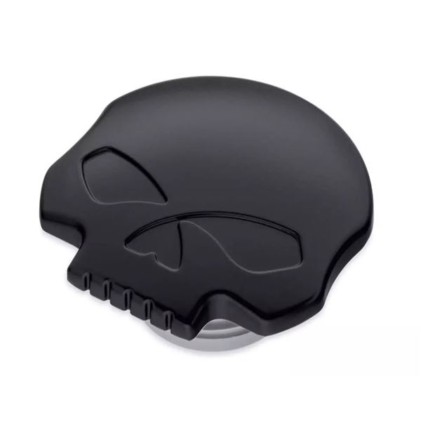 Fuel Cap Willie G Skull Black - 61100103A