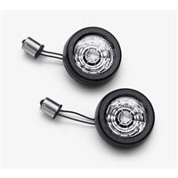 Harley-Davidson přední Signature LED blinkry (vložky) – Kouřová čočka – 67801184