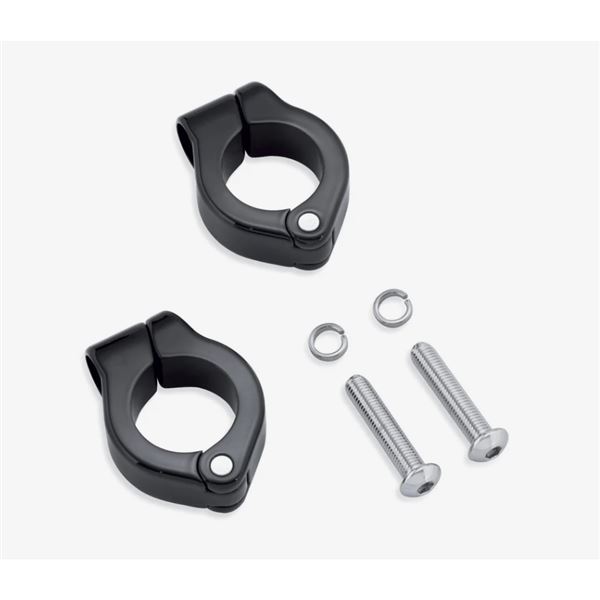 LED Fog Lamp Engine Guard Clamp Kit – Gloss Black – 68000141