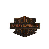 Kovový odznak Harley-Davidson s ikonickým motivem - 682608011208