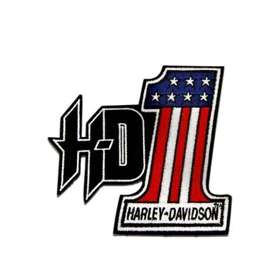 Harley-Davidson H-D® #1 Stacked nášivka – 682608011932