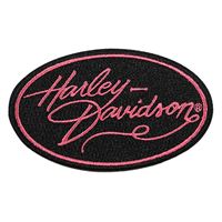 Nášivka Růžová Harley-Davidson 682608014254