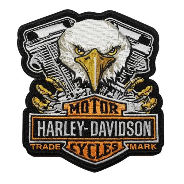 Nášivka Harley-Davidson Snatched – 11,4 × 12,7 cm  – 682608015619