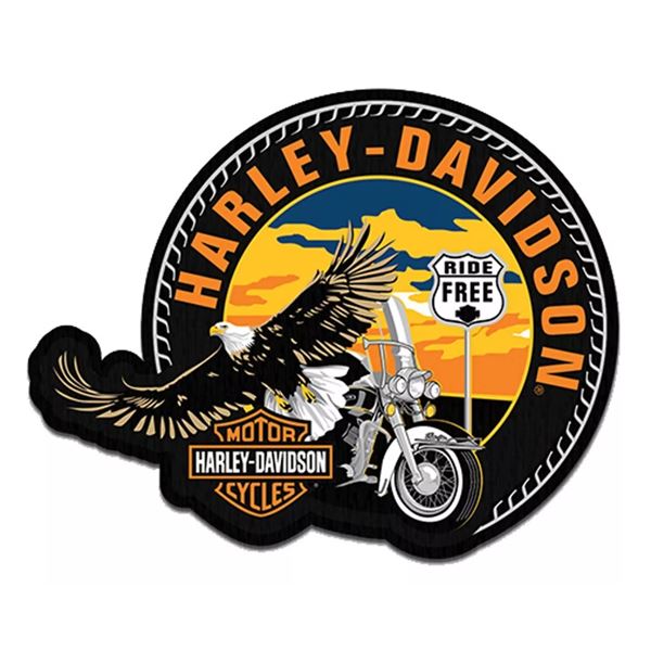 Nášivka Ride free Harley-Davidson 682608015626