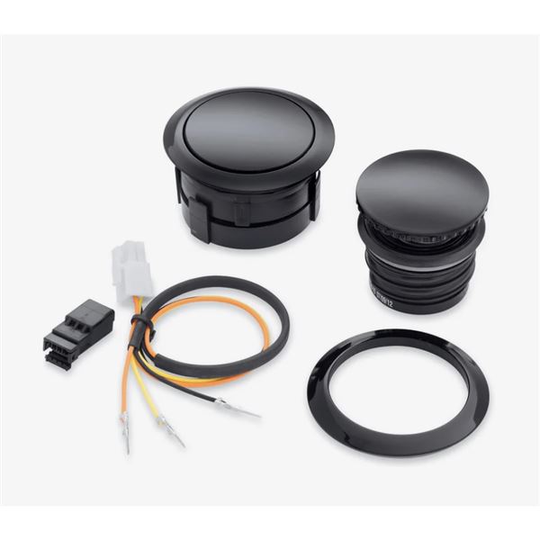 Harley-Davidson Flush-Mount Fuel Cap & Gauge Kit – 75327-09D
