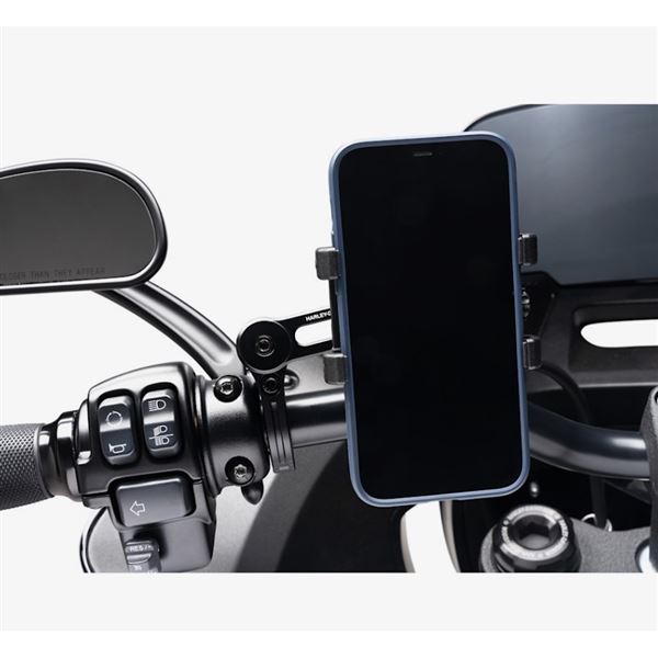 DEALER EXCLUSIVE Harley-Davidson držák telefonu – Černá – 76001489