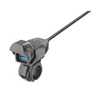 USB-A Handlebar Socket – Motocyklová Nabíječka na Řídítka
