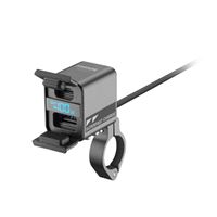 USB/USB-C 100W Obousměrná Zásuvka – Motocyklová Nabíječka