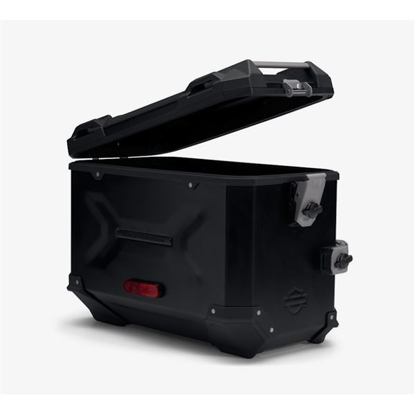 PAN AMERICA Aluminum – hliníkové boční kufry (černé) 90202088