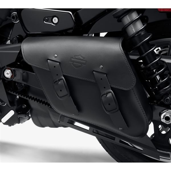 Harley-Davidson jednostranná brašna na kyvnou vidlici – Černá – 90202530
