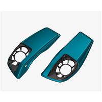 2026 ARRIVAL Saddlebag Speaker Lids – Teal Thunder