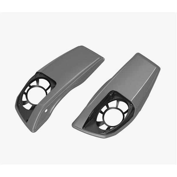 2026 ARRIVAL Saddlebag Speaker Lids – Dark Billiard Gray