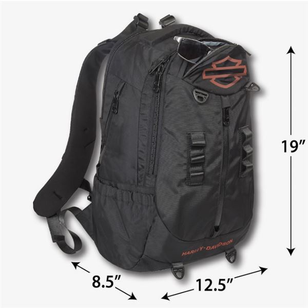 2026  ARRIVAL Batoh Oil Slick, černý - 90622