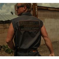 FALL 2026 Pánská retro vesta Harley-Davidson - 96212-26VM