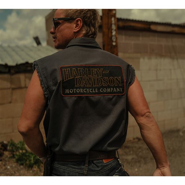 FALL 2026 Pánská retro vesta Harley-Davidson - 96212-26VM
