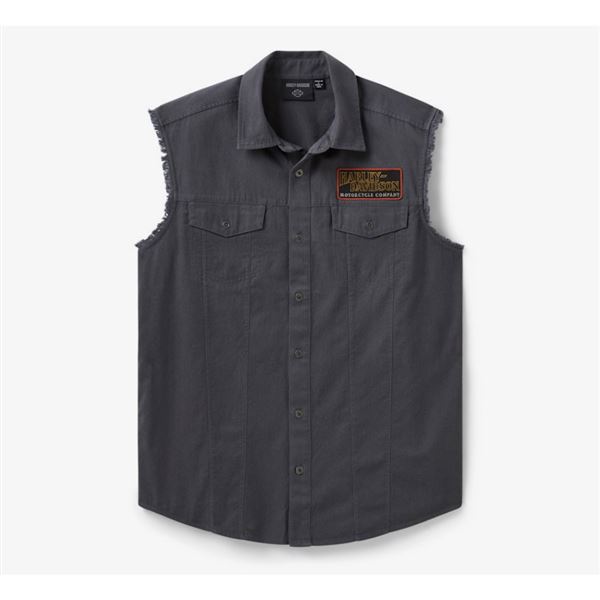 FALL 2026 Pánská retro vesta Harley-Davidson - 96212-26VM