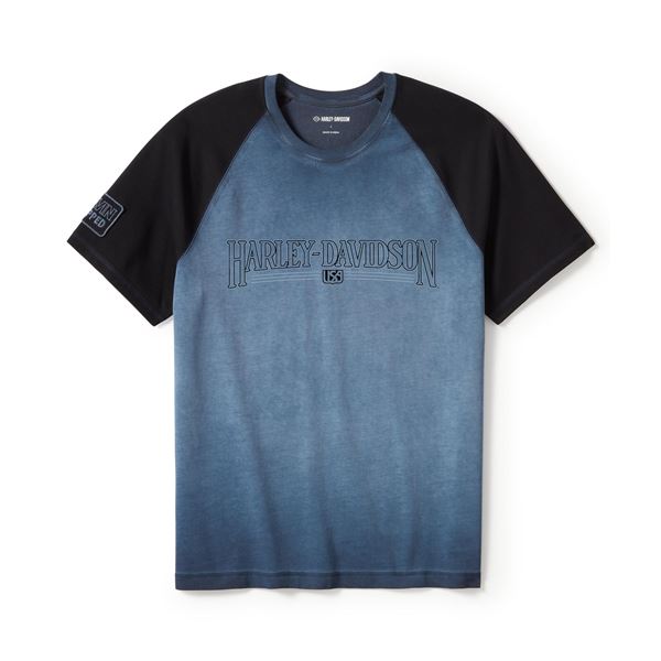 Tričko Harley-Davidson modročerné 96380-25VM