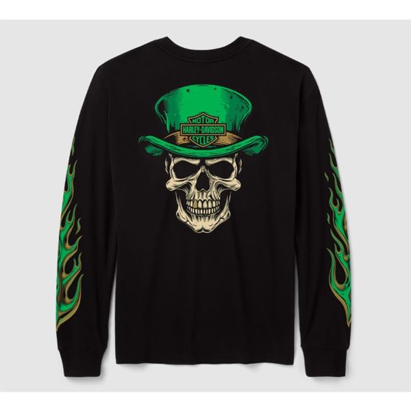 2026 ARRIVAL Pánské tričko s dlouhým rukávem Skully McGee