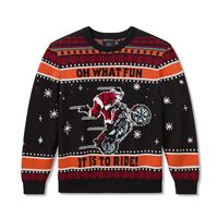 DEALER EXCLUSIVE Pánský svetr Santa řádí na Harleyi - 96447-26VM