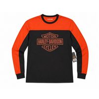 FALL 2026 Tričko s dlouhým rukávem Bar & Shield  - 96464-26VM