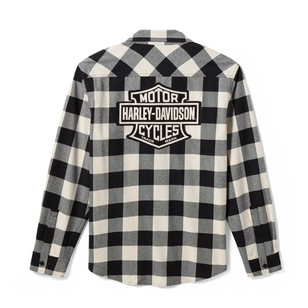 FALL 2026 Harley-Davidson pánská flanelová košile American Classic Buffalo - 96534-26VM