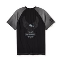 Triko Harley-Davidson, černošedé 96603-25VM