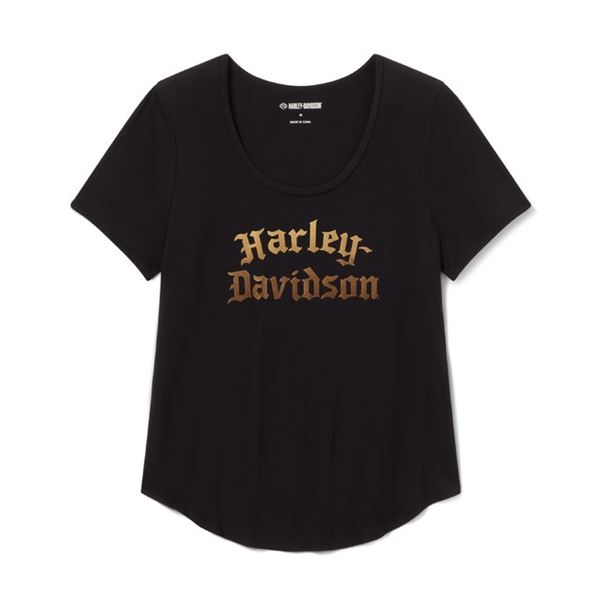FALL Harley-Davidson Willie G™ Skull dámské tričko černé – 96715-26VW