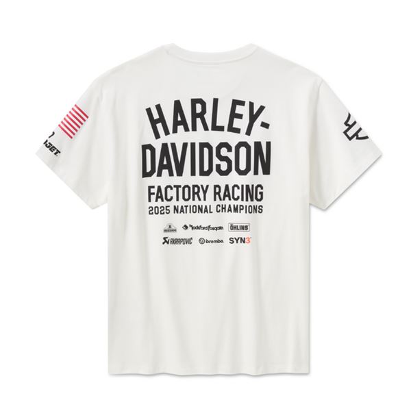 2026 ARRIVAL Pánské tričko FACTORY RACING - 96785-26VM