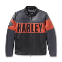 Pánská kožená bunda Harley-Davidson 97017-25VM