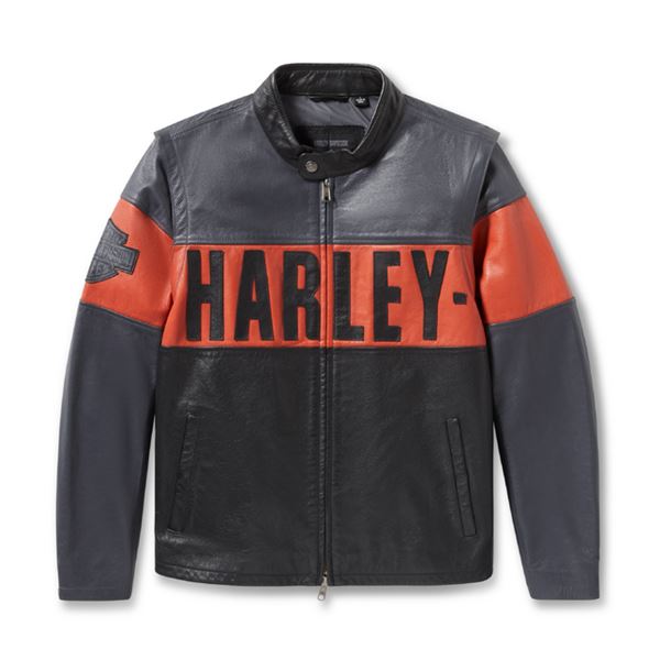 Pánská kožená bunda Harley-Davidson 97017-25VM