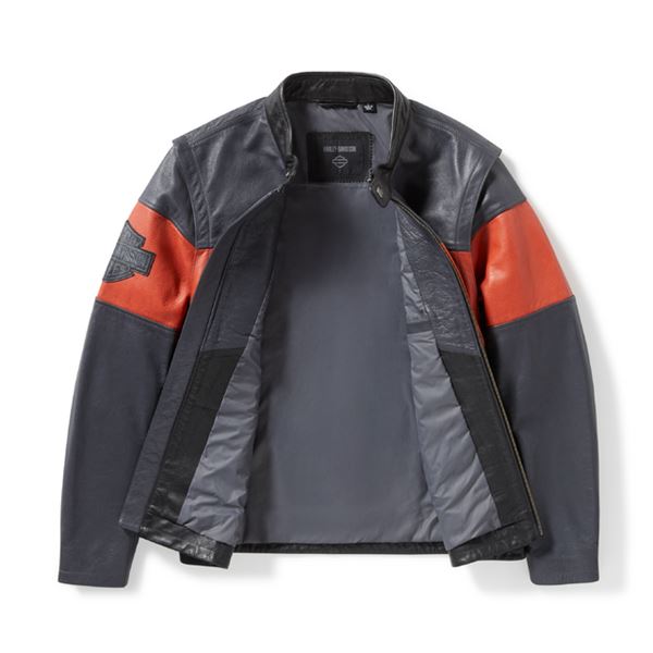 Pánská kožená bunda Harley-Davidson 97017-25VM