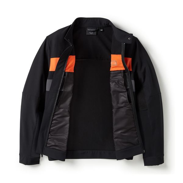 Pánská bunda JACKET-KNIT,BLACK 97420-25VM