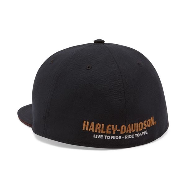 FALL 2026 Willie G™ Dark Custom Fitted Pánská kšiltovka – 97672-26VM