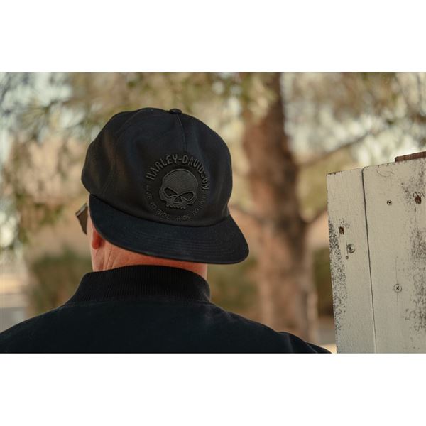 DEALER EXCLUSIVE Harley-Davidson Pánská kšiltovka Willie G™ Skull – 97683-26VM