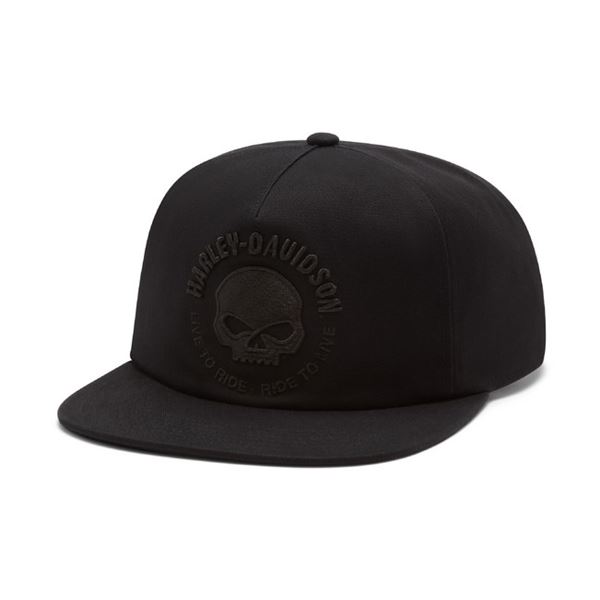 DEALER EXCLUSIVE Harley-Davidson Pánská kšiltovka Willie G™ Skull – 97683-26VM