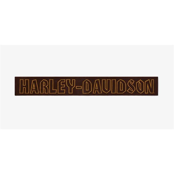 FALL 2026 Pánská šála Harley-Davidson Willie G Skull – Černá/Hnědá – 97697-26VM