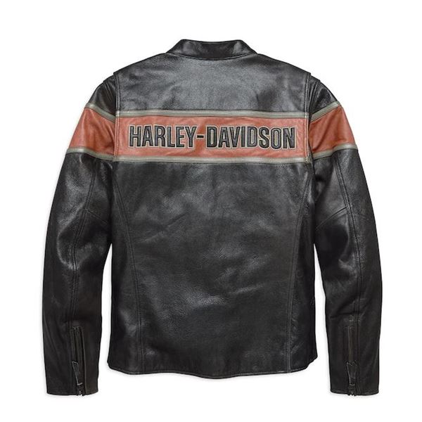 Pánská kožená bunda Harley-Davidson 98027-18EM